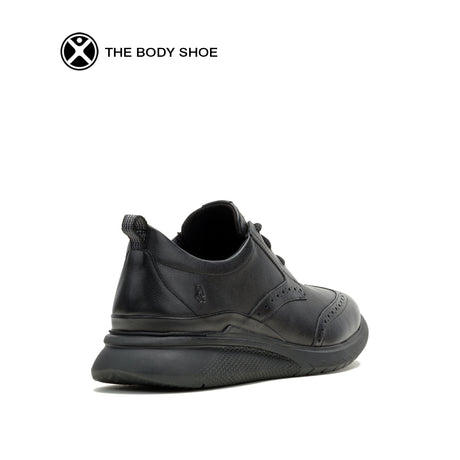 Advance Wingtip Men's Shoes - Bold Black Leather