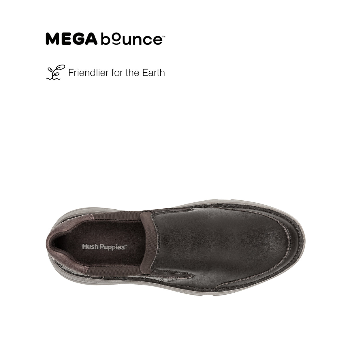 Baylor Slip Men's Shoes - Dark Brown Leather