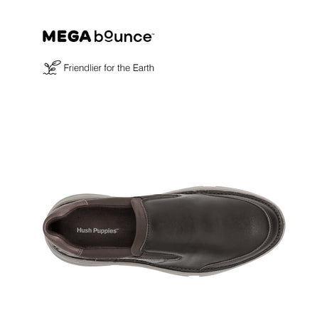 Baylor Slip Men's Shoes - Dark Brown Leather