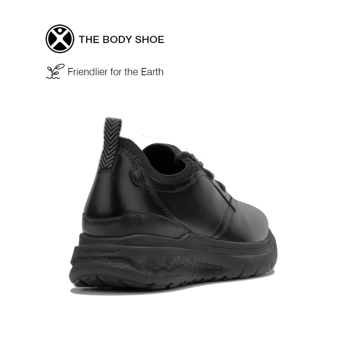 Excel Laceup Men's Shoes - Bold Black Leather