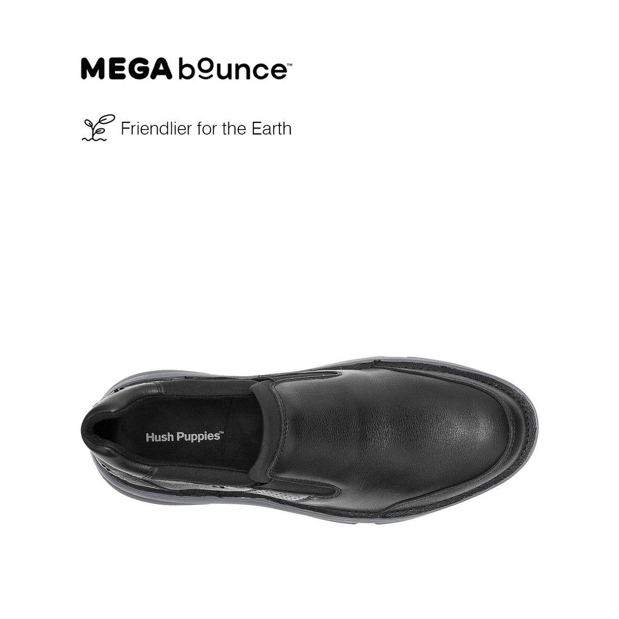 Baylor Slip Men's Shoes - Bold Black Leather