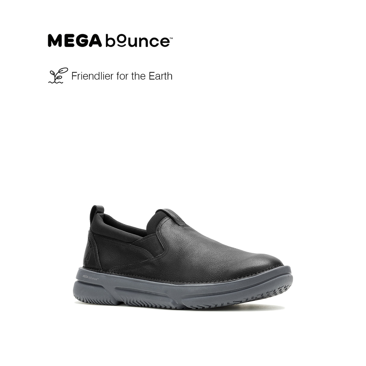 Baylor Slip-On Men's Shoes - Bold Black Leather