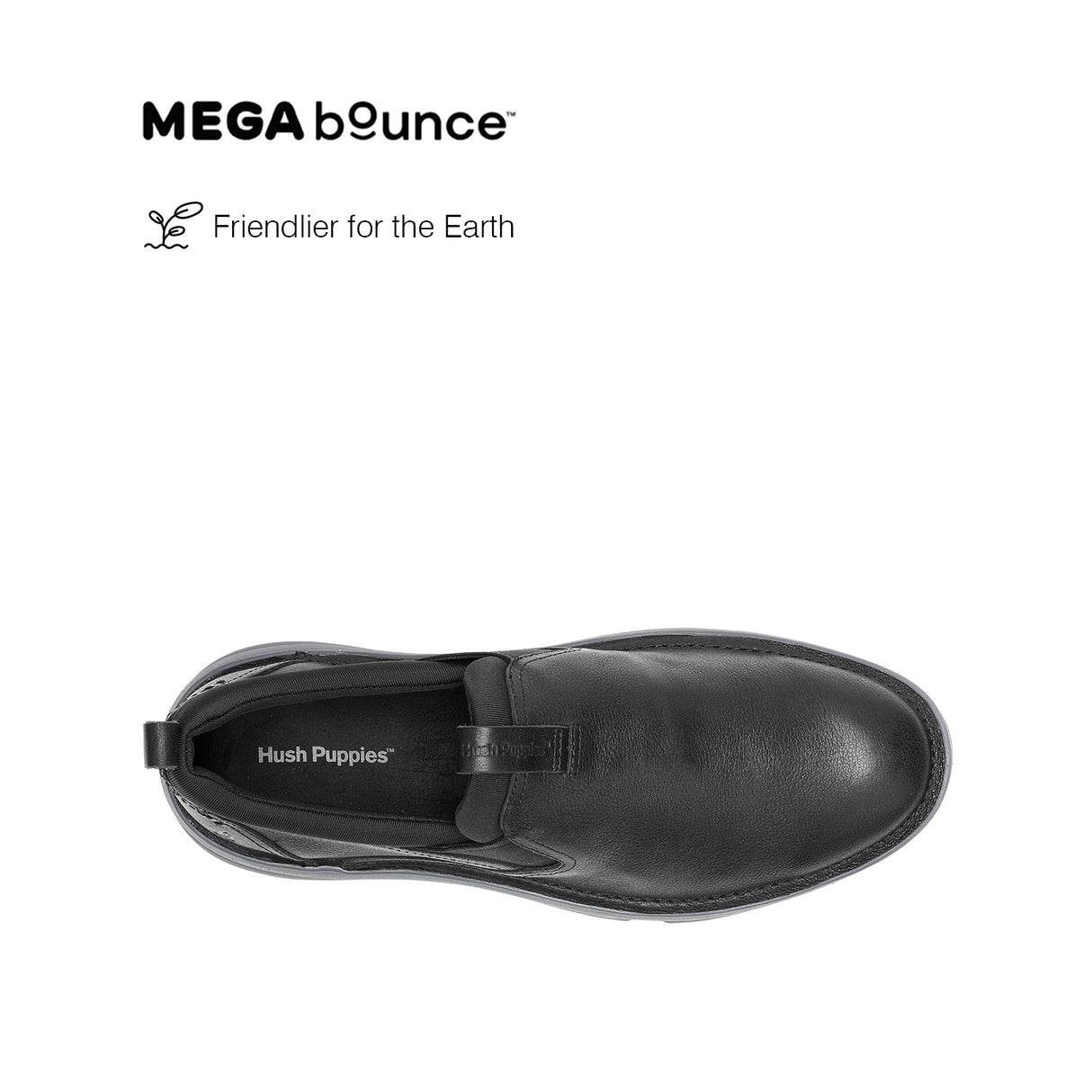 Baylor Slip-On Men's Shoes - Bold Black Leather