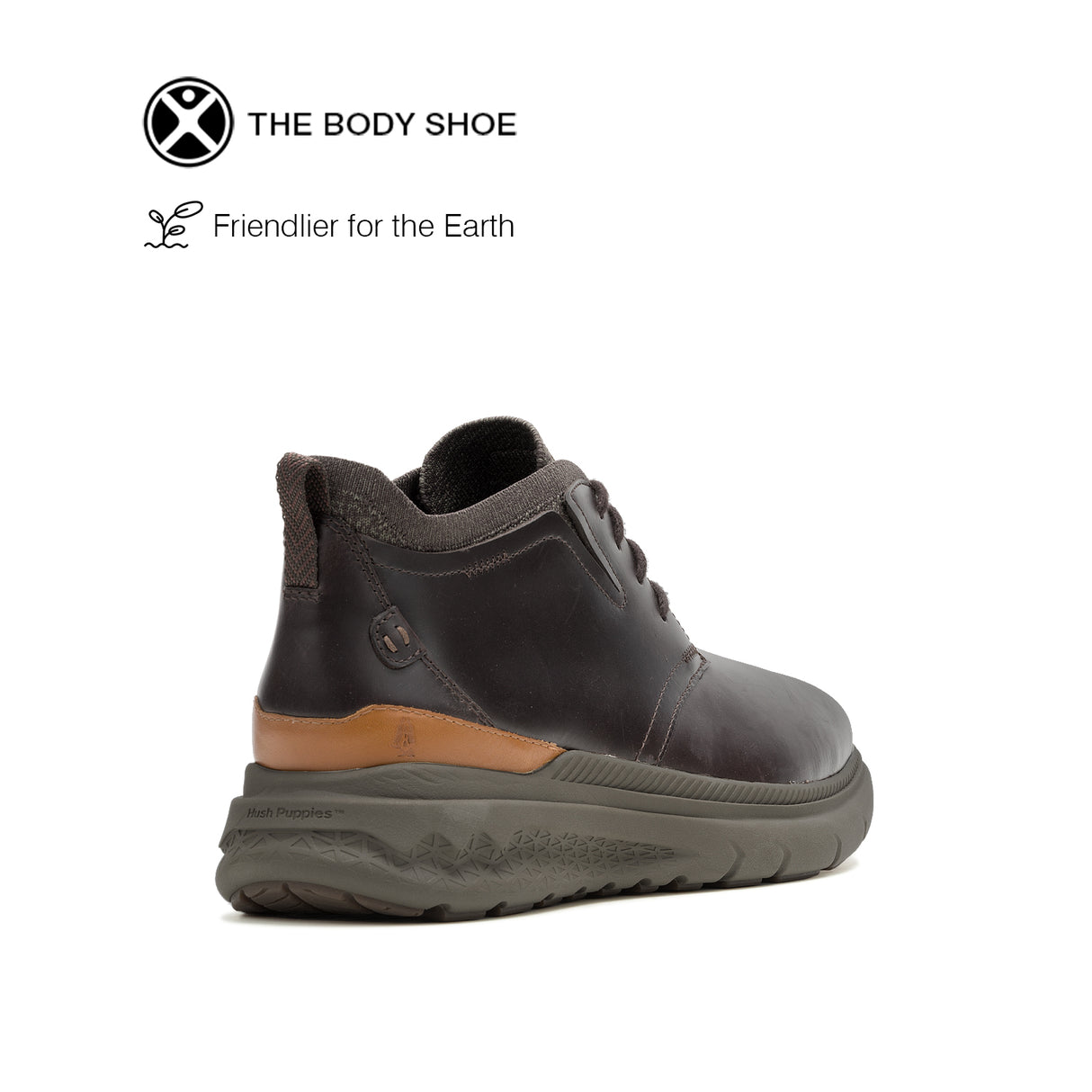 Excel Chukka Men's Boots - Dark Brown Leather