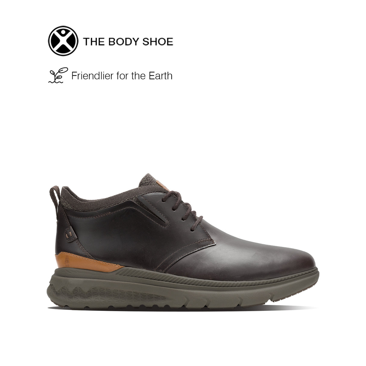 Excel Chukka Men's Boots - Dark Brown Leather