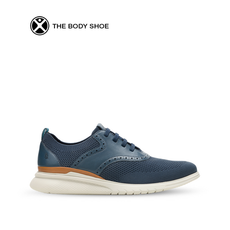 Advance Hybrid Cord Men's Shoes - Navy Blue Knit
