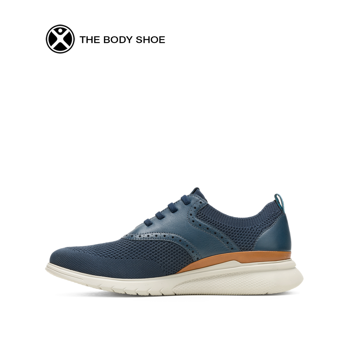 Advance Hybrid Cord Men's Shoes - Navy Blue Knit