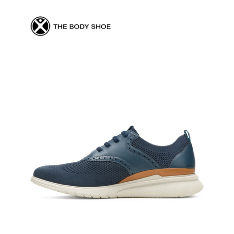 Advance Hybrid Cord Men's Shoes - Navy Blue Knit