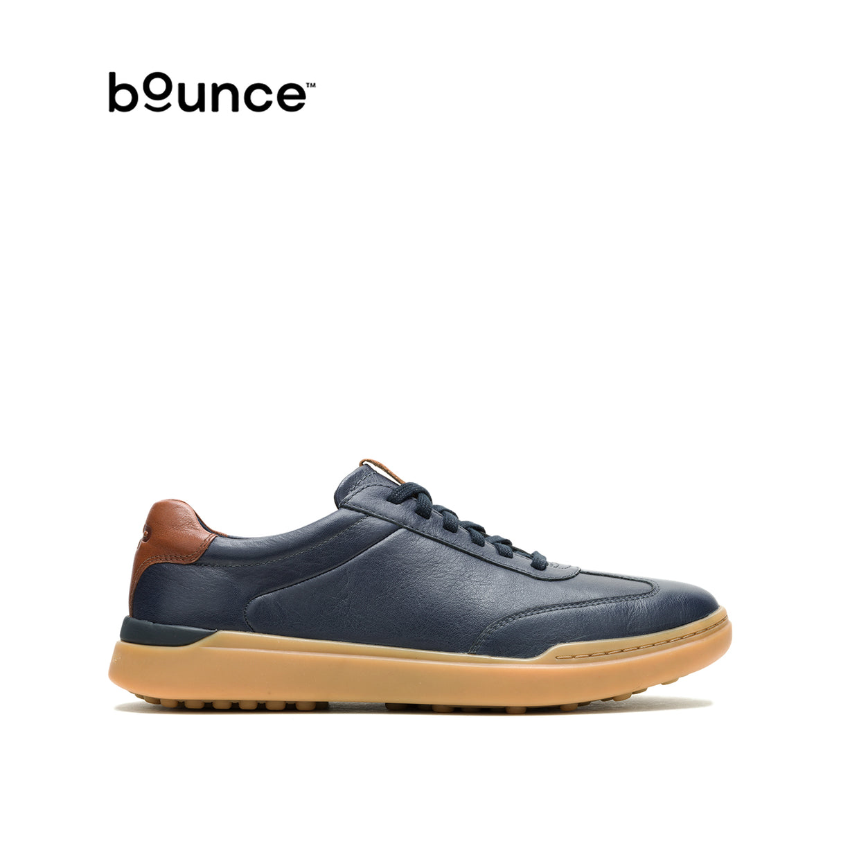 Wes Cap Toe Lace Shoe Men's Shoes - Navy Blue Leather