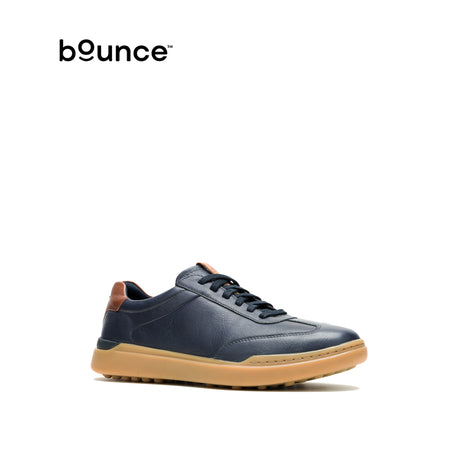 Wes Cap Toe Lace Shoe Men's Shoes - Navy Blue Leather