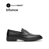 Banker Penny Loafer Men's Shoes - Bold Black Leather