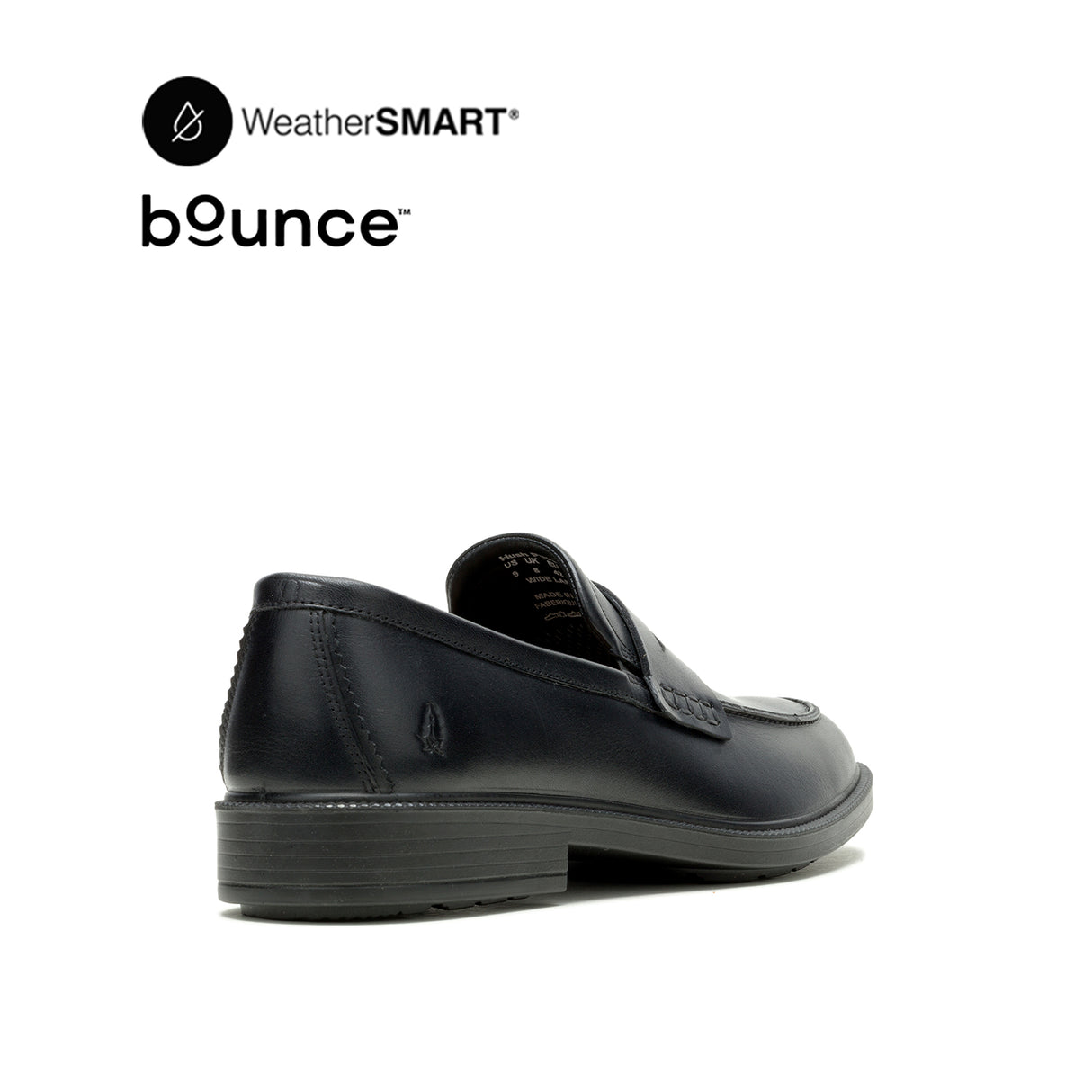 Banker Penny Loafer Men's Shoes - Bold Black Leather