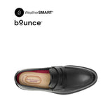 Banker Penny Loafer Men's Shoes - Bold Black Leather