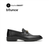 Banker Bit Loafer Men's Shoes - Bold Black Leather