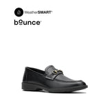 Banker Bit Loafer Men's Shoes - Bold Black Leather