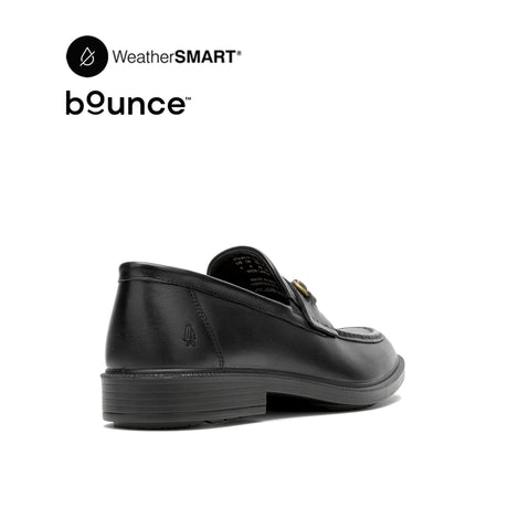 Banker Bit Loafer Men's Shoes - Bold Black Leather