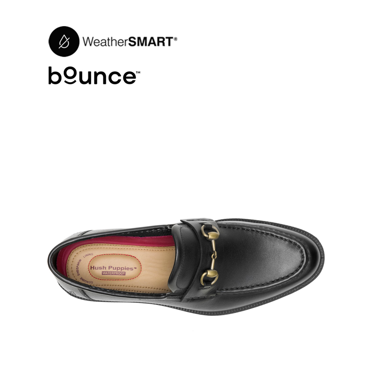 Banker Bit Loafer Men's Shoes - Bold Black Leather