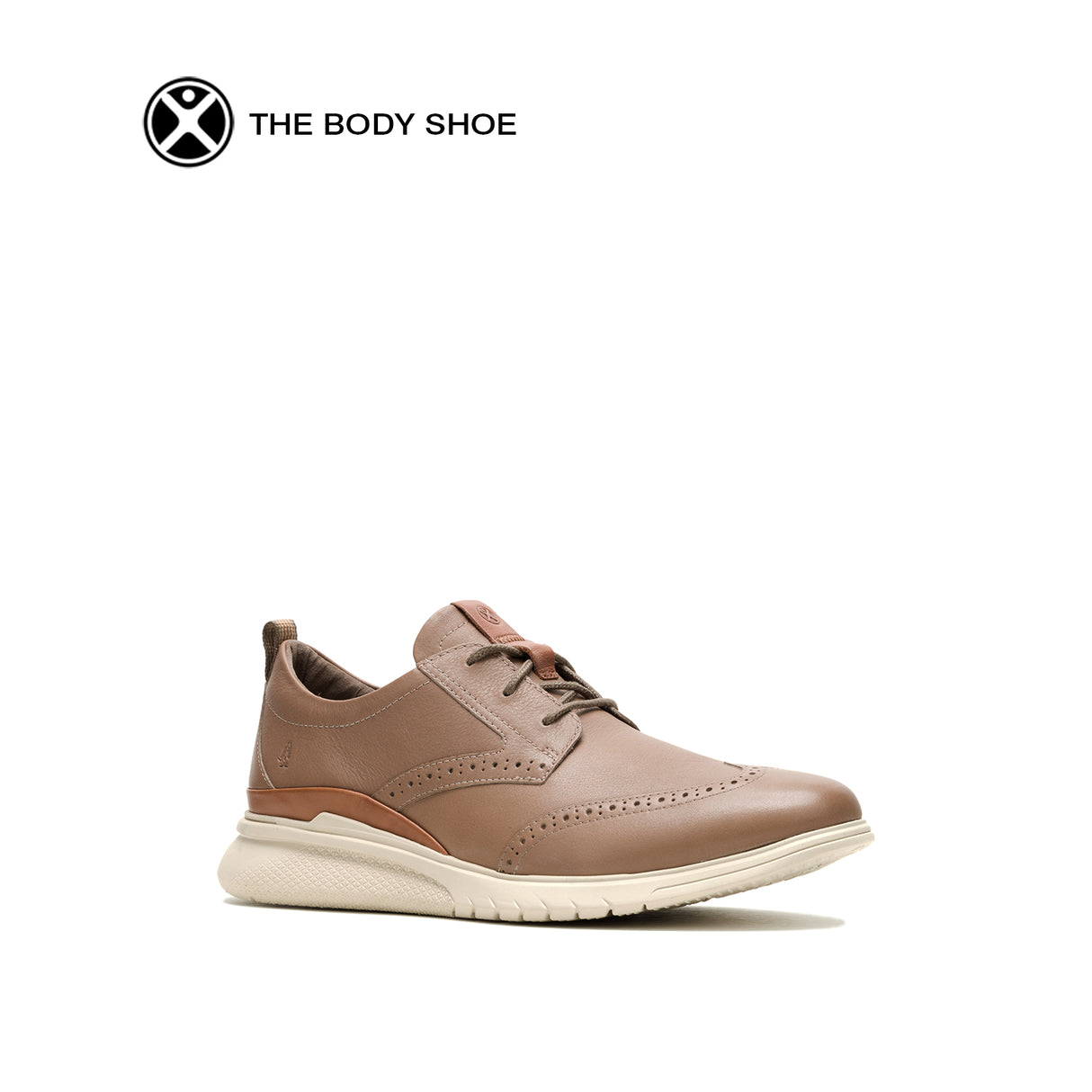 Advance Wingtip Men's Shoes - Fossil Leather