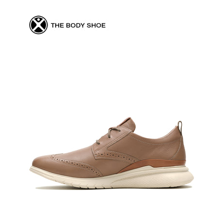 Advance Wingtip Men's Shoes - Fossil Leather