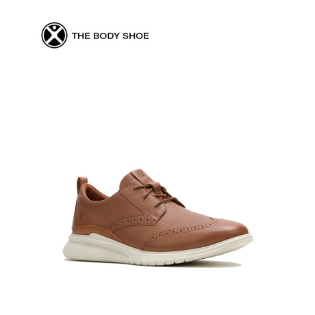 Advance Wingtip Men's Shoes - Cognac Leather