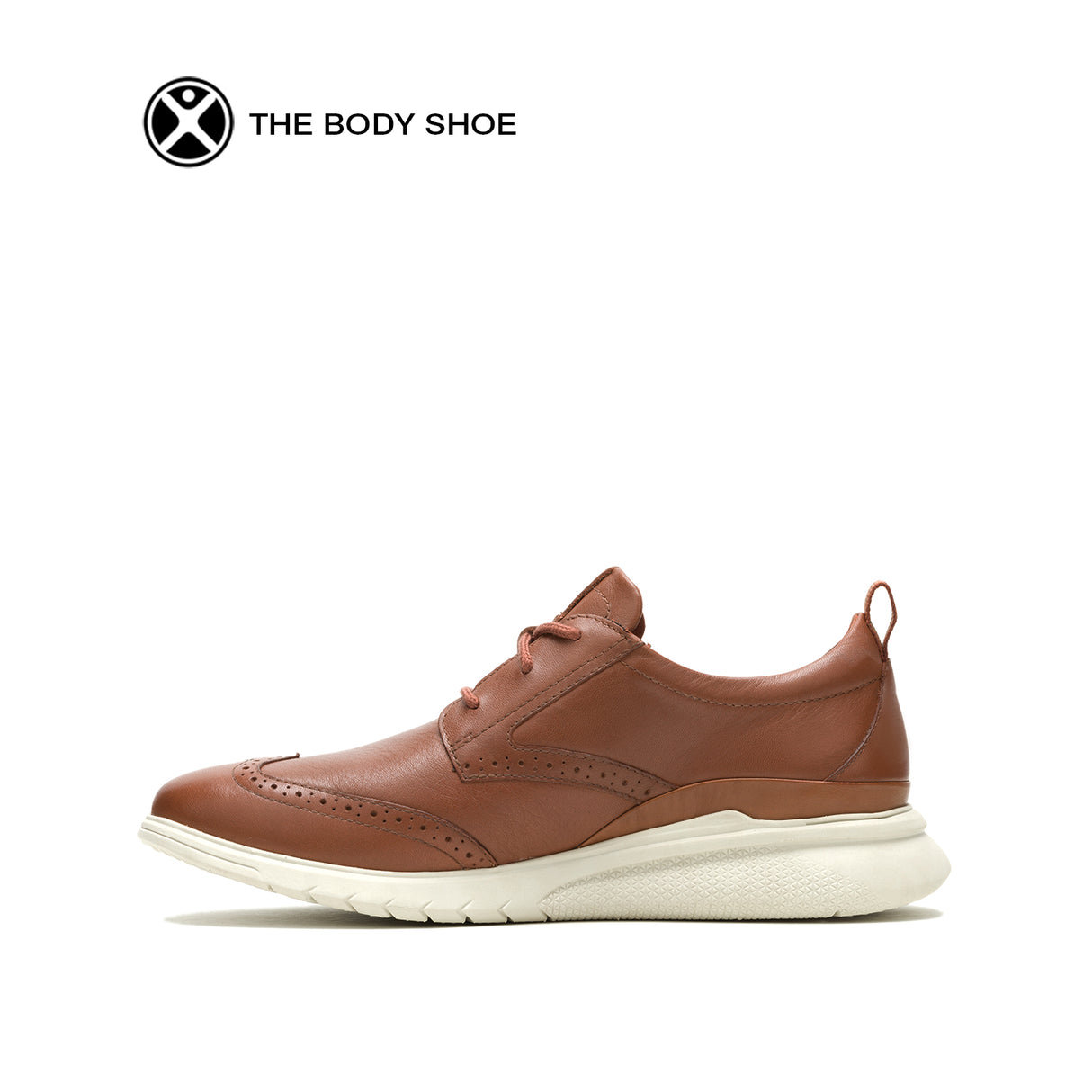 Advance Wingtip Men's Shoes - Cognac Leather