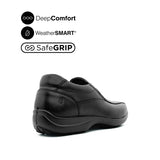 Maddox Slip On BT Men's Shoes - Black Leather WP