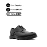 Maddox Lace Up BT Men's Shoes - Black Leather WP