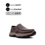 Kent Slip On MT Men's Shoes - Brown Leather