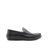 Sigfred Venetian Men's Shoes - Black Leather