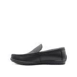 Sigfred Venetian Men's Shoes - Black Leather