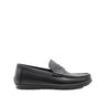 Sigfred Penny Men's Shoes - Black Leather