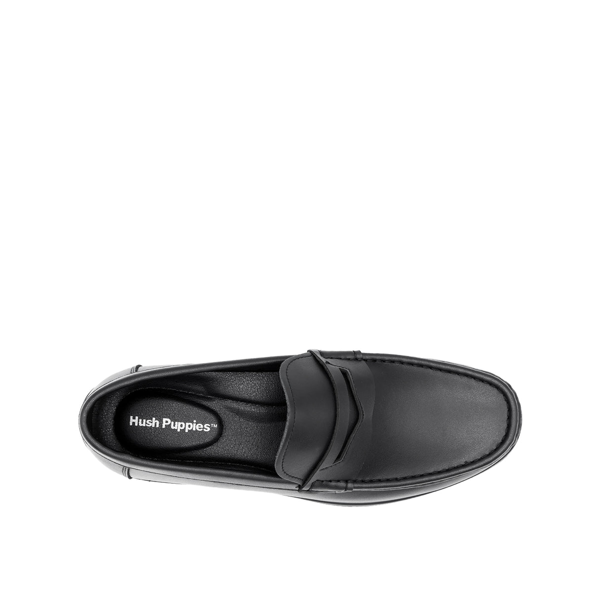 Sigfred Penny Men's Shoes - Black Leather