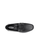 Sigfred Penny Men's Shoes - Black Leather
