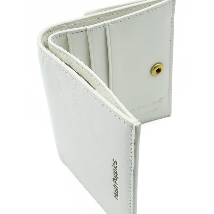 Audrey BI Fold Women's Wallet - White