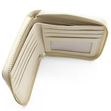 Cynthia Short Zip Women's Wallet - Beige