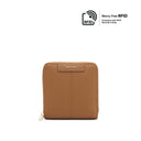 Cynthia Short Zip Women's Wallet - Brown
