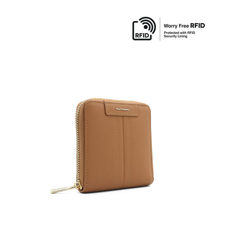 Cynthia Short Zip Women's Wallet - Brown