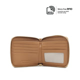 Cynthia Short Zip Women's Wallet - Brown