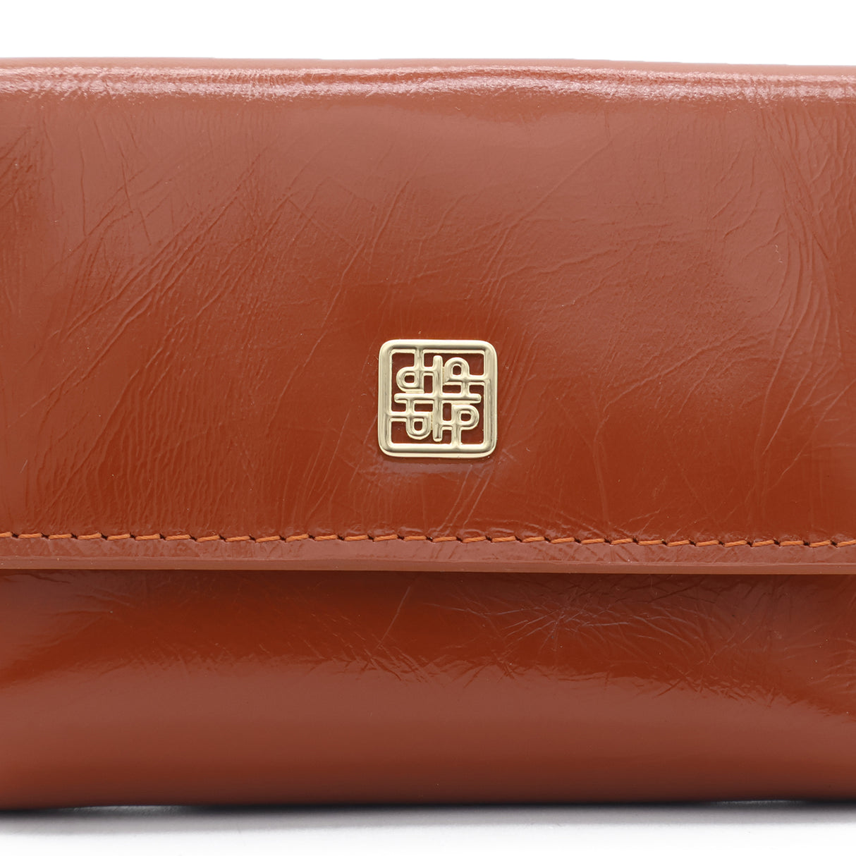 Cassandra Tri-Fold Women's Wallet - Tangerine