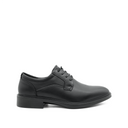 Taurus Lace Up PT Men's Shoes - Black Leather Hush Puppies Philippines