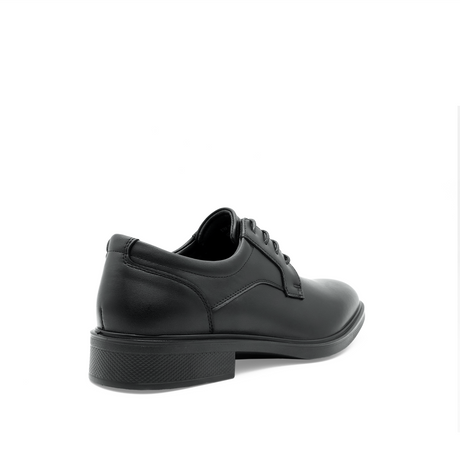 Taurus Lace Up PT Men's Shoes - Black Leather Hush Puppies Philippines