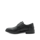 Taurus Lace Up PT Men's Shoes - Black Leather Hush Puppies Philippines