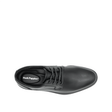 Taurus Lace Up PT Men's Shoes - Black Leather Hush Puppies Philippines