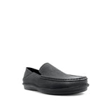 Reeves Venetian Men's Shoes - Black Tumbled Nubuck