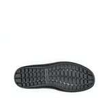 Reeves Venetian Men's Shoes - Black Tumbled Nubuck