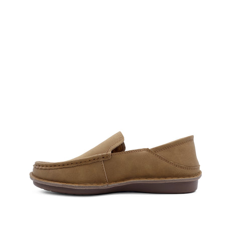 Reeves Venetian Men's Shoes - Tan Tumbled Nubuck