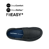 Kaleb Slip On Men's Shoes - Black Tumbled Nubuck