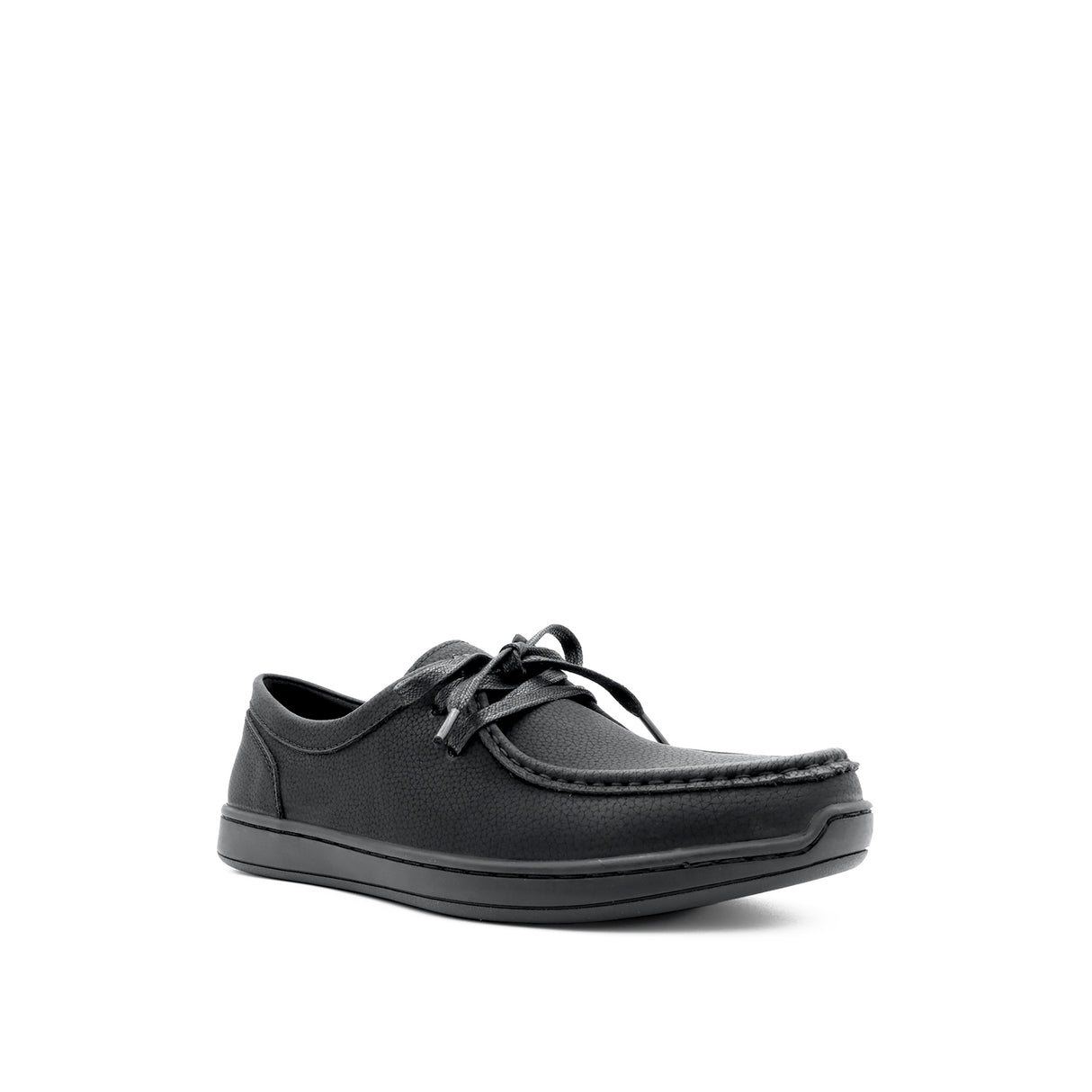 Rus Wallabee Men's Shoes - Black Tumbled Nubuck