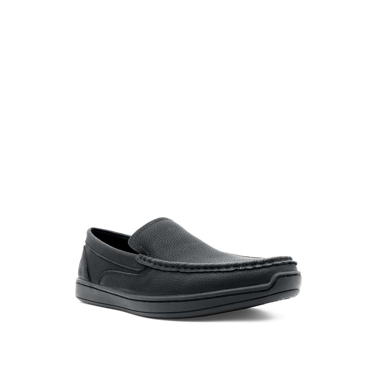 Rus Venetian Men's Shoes - Black Tumbled Nubuck