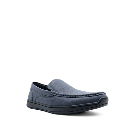 Rus Venetian Men's Shoes - Navy Tumbled Nubuck